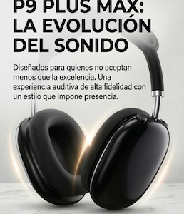 AUDIFONOS P9 PLUS MAX