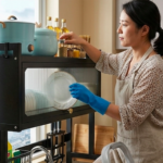 RACK ESCURRIDOR CON TAPA 85 CM